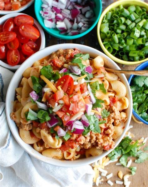 Cooking frozen ground beef in the instant pot or pressure cooker is one of the easiest things you can do. Instant Pot Turkey Taco Pasta Image 6 - A Cedar Spoon