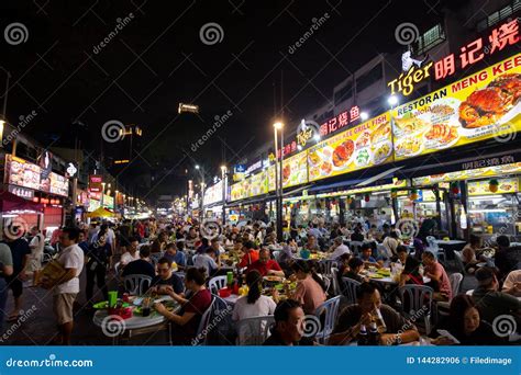 Jalan Alor Street Food Market Editorial Photo Image Of Colorful