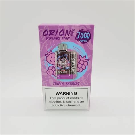 Orion Bar 7500 Puff Disposable Vape Assorted Flavors Dragons Breath