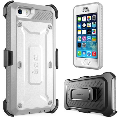 Iphone Se Case Supcase Full Body Rugged Holster Case With