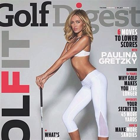 Paulinagretzky Paulina Gretzky Golf Digest Cover Women Golfers