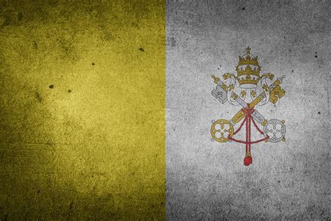 Flag Vatican City Catholicism Free Image On Pixabay