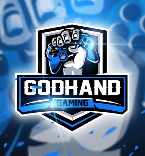 Godhand Gaming Mascot And Esport Logo Template Logo Templates Logo
