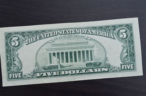 1969 Rare Five Dollar Bill Old 5 Dollar Banknote Us Etsy