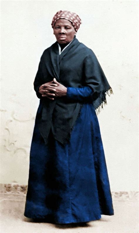 Harriet Tubman Portrait Colorized C 1885 Harriet Tubman Underground