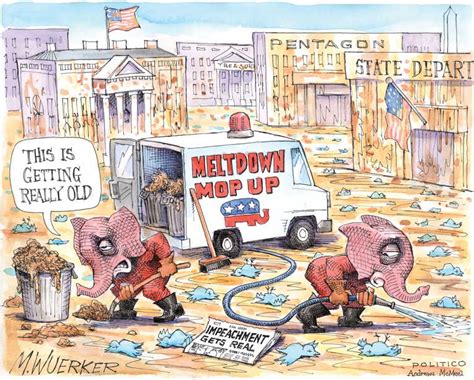 Political Cartoon On Trump Blows Dog Whistle By Matt Wuerker