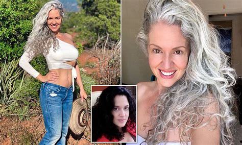 sara sophia eisenman featured in the daily mail celebrating silver hair and ageless beauty