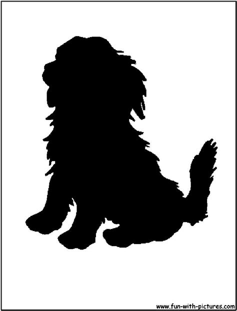 Dog Silhouette Dog Stencil Dogs Golden Retriever