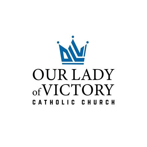 Custom Catholic Church Logo And Icon Olv On Behance