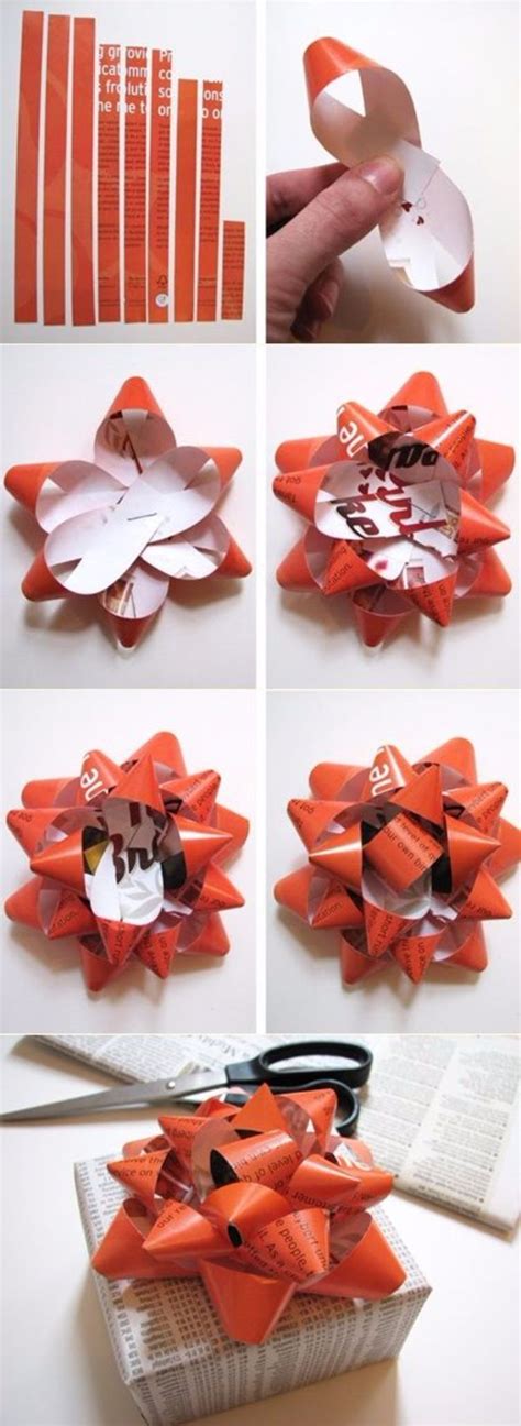 50 Creative Bows To Make For Your Christmas Packages