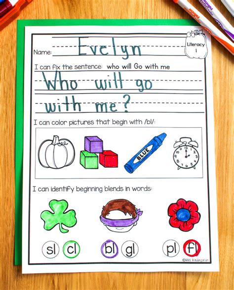First Grade Morning Work Ideas And Tips Miss Kindergarten