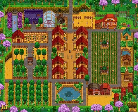 Noministnow Layout Stardew Valley Farm Types