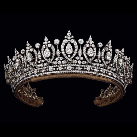 Albion Art Jewellery Institute On Instagram “duchess Of Roxburghe Diamond Tiara Circa 1890