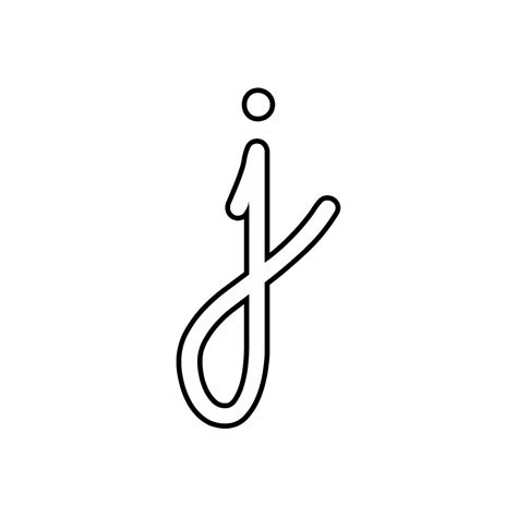 How to write in cursive script. The Letter J In Cursive - Letter