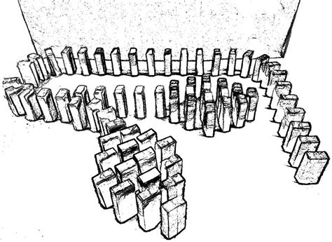 Domino Coloring Sheet Coloring Pages