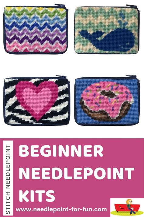 Needlepoint For Beginners Including Self Finishing Needlepoint Kits You