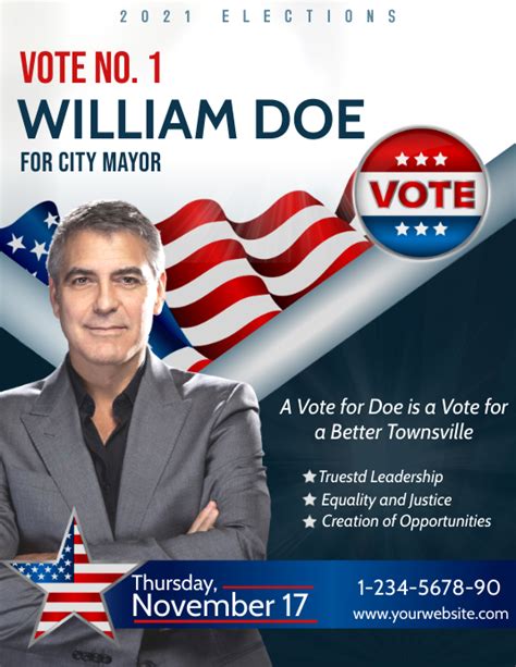 election campaign poster flyer templete 4 template postermywall