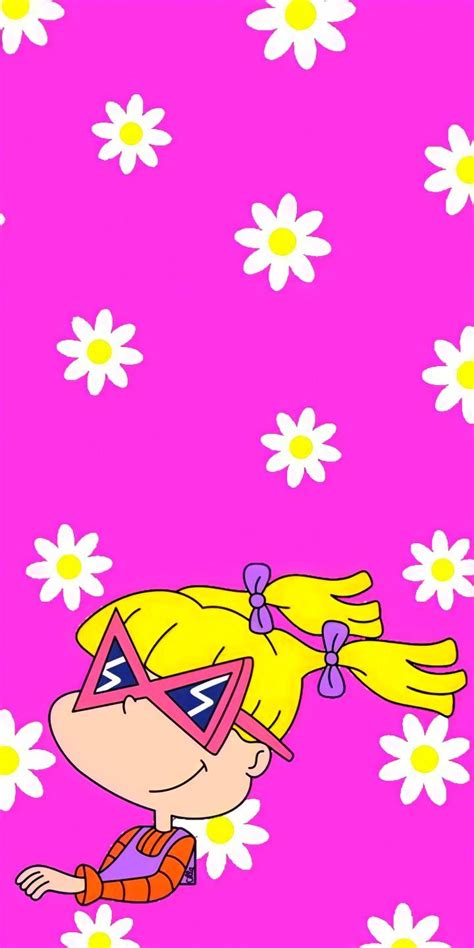Angelica Pickles The Rugrats Cartoon Wallpaper Iphone Iphone