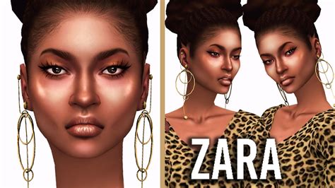 The Sims 4 Around The World Zara Melanin Beauty