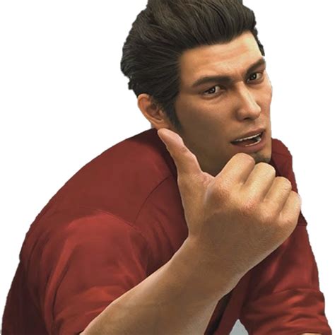 Kiryu Kazuma Giving A Thumbs Up Team Fortress 2 Sprays