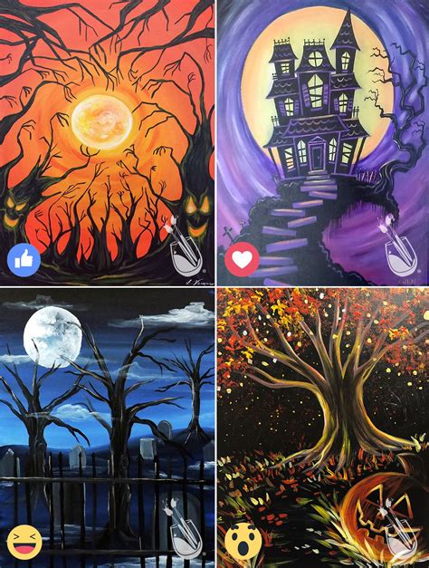 Vote Time Which Is Halloween Painting Is Your Favorite