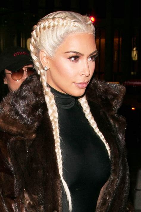 50 Best Kim Kardashian Hair Looks Kim Kardashians Evolving Hairstyles