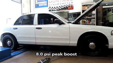 2005 Crown Victoria Vortech Supercharged 46l Dyno Youtube