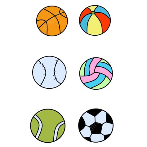 Various Kinds Of Balls Ball Balls Sport Png Transparent Clipart