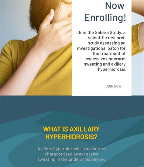 Axillary Hyperhidrosis Aesthetic And Dermatology Center