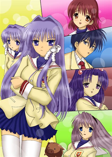 Fujibayashi Kyou Furukawa Nagisa Sakagami Tomoyo Okazaki Tomoya