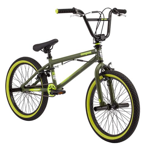 Mongoose 20 In Boys Bike For Ages 10 Years And Up In Green R0964tr