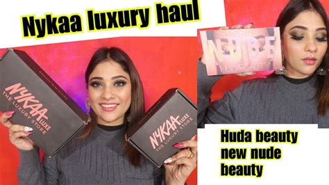 My 2020 Nykaa Haul Huda Beauty Mac Nykaa Youtube