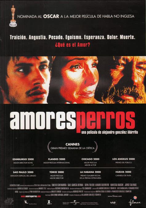 Amores Perros Nuevo Cine Mexicano Portadas De Películas Pelicula