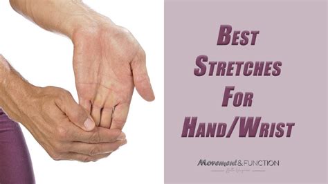 Best Stretches For Arthritis In The Hands And Wrists Less Pain And