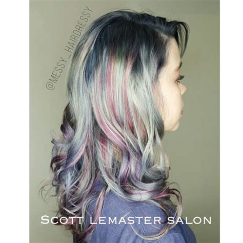 Metallic Pastel Hair By Dev At Scott Lemaster Salon And