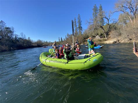 South Fork American River Lotus Run Class 2 Raft Trip With Camping