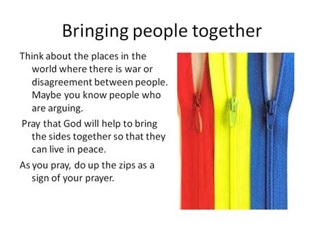 Flame Creative Childrens Ministry Praying For Peace With Zips