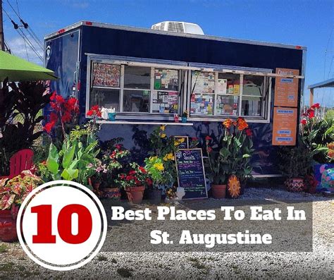 10 Best Places To Eat In St. Augustine | Visit florida, Florida travel