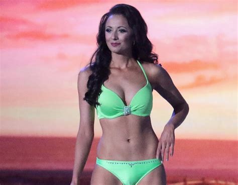 Miss Illinois From Miss America 2016 Contestants In Bikinis Before Pageant E News