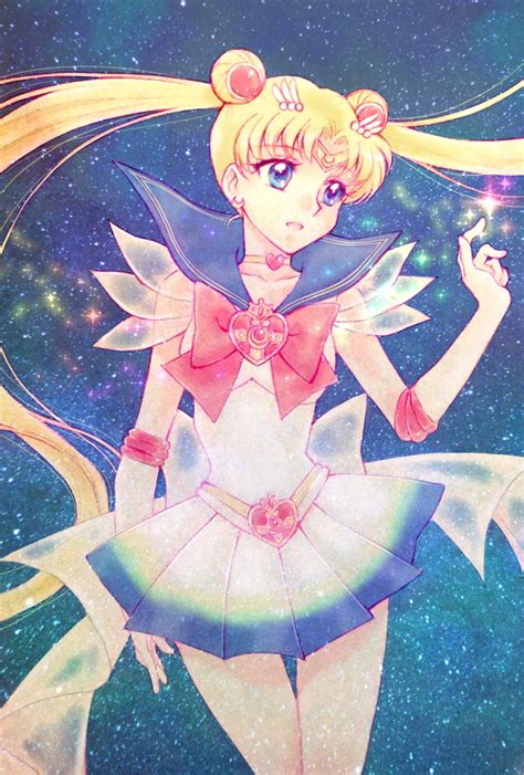 safebooru 1girl aizen syoshiyuki bishoujo senshi sailor moon blonde hair blue eyes blue