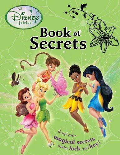 Disney Fairies Book Of Secrets Keep Your Magical Secrets Under Lock