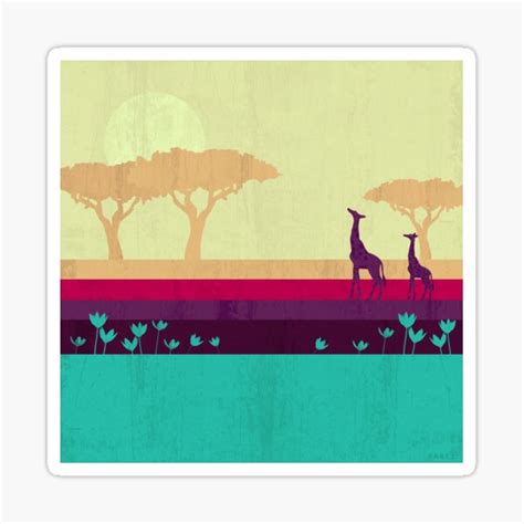 Safari Sticker For Sale By Kakel Redbubble