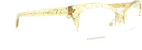 kate spade lyssa eyeglasses 0w51 gold glitter 51mm shoes