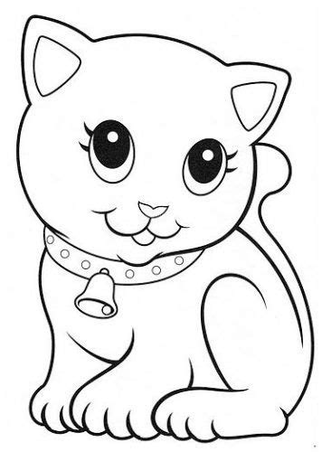 Los Más Tiernos Dibujos De Gato Para Colorear Coloring Pages Cat