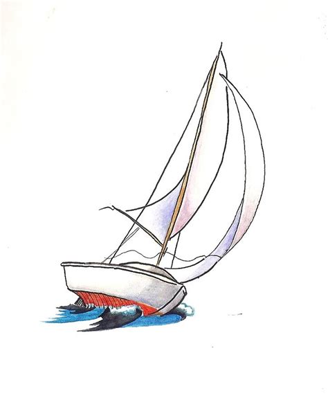 Sailboat Drawing Sailboat Tattoo Sailing Tattoo
