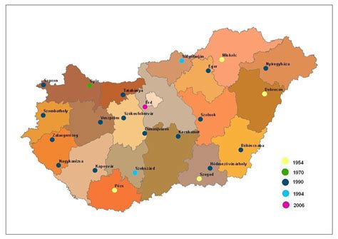Magyarország megyéi, térképek magyarország megyéiről, régióiról. Magyarország Térkép Városok / Románia- Térkép - dpq-mjao3