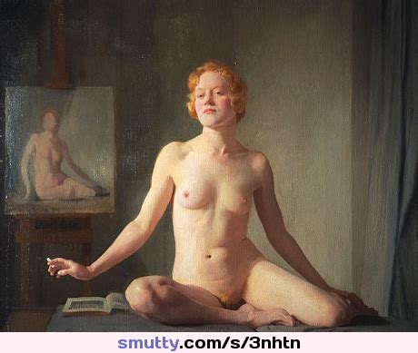 The Newport Nude By Sir Gerald Festus Kelly Painting Of A Nude