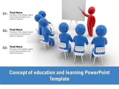 Concept Of Education And Learning Powerpoint Template Presentation