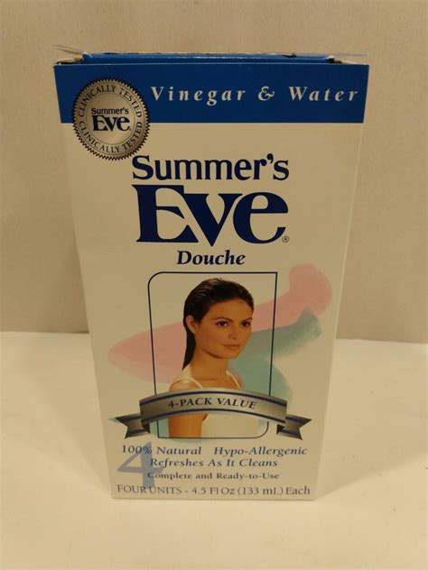 Nos Vintage Summer S Eve Disposable Douche Oz Pack Ebay