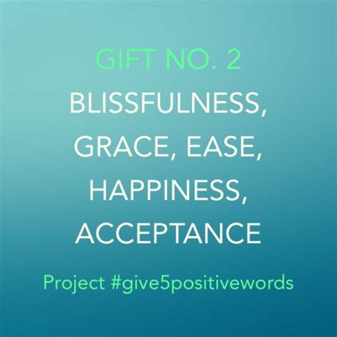 Give 5 Positive Words T 2 Positive Words Research